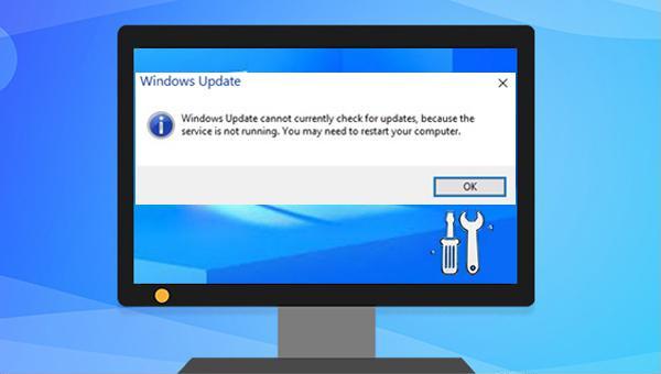 Windows Update kann derzeit nicht nach Updates suchen