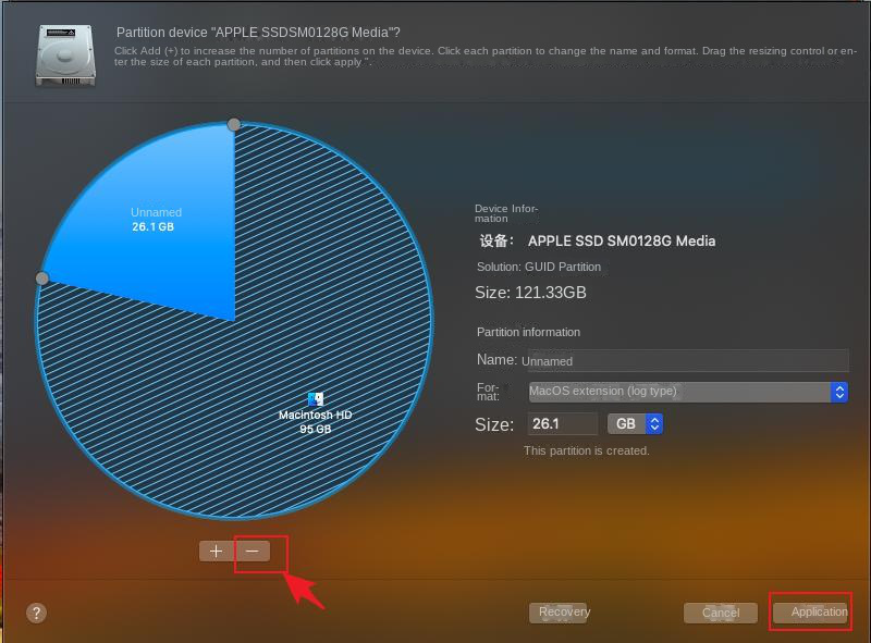 mac Partition löschen