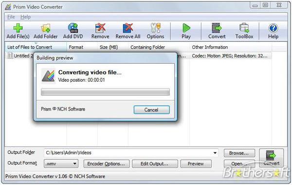 Prism Video Converter-Software