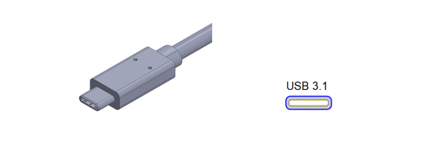 usb typ c-anschlüsse