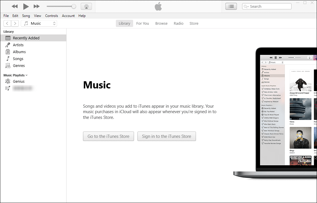 Doppelklick zum Öffnen von itunes, um Musik vom iPhone auf den Computer zu übertragen