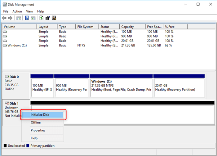 samsung ssd initialisieren