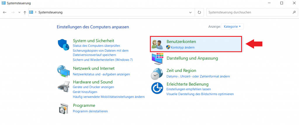 So ändern Sie den Administrator unter Windows 10